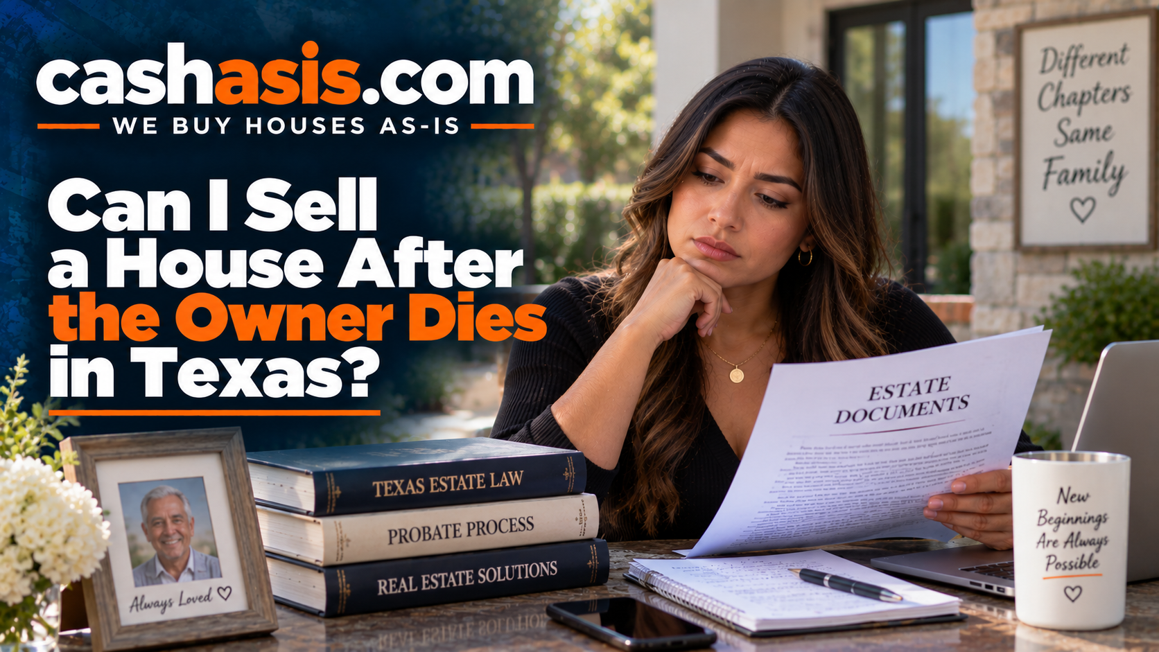 Selling a house after the owner dies in Texas